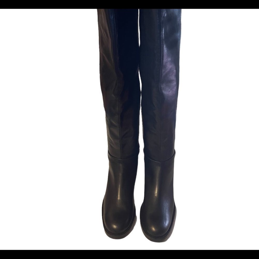 NWOT BLACK Blondo Women's Eden Riding Boot SIZE 7.5 M